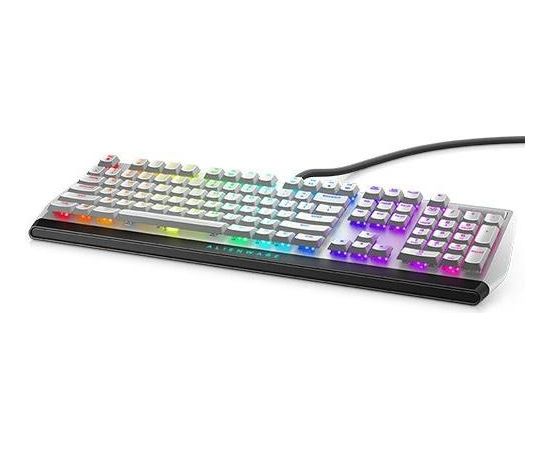 Dell AW510K Mechanical Gaming keyboard, Wired, Keyboard layout EN, USB, Black/Silver, English
