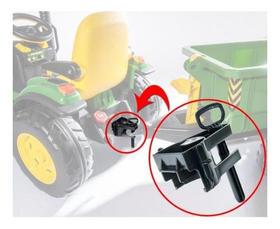 Rolly Toys Адаптер для Pegperego транспорта с Rolly 409914 Германия