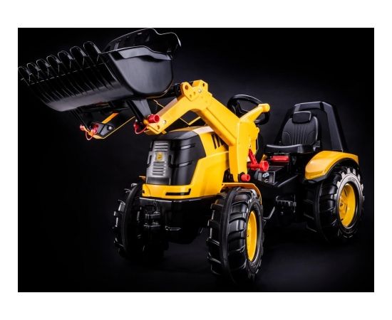 Rolly Toys Traktors ar pedāļiem rollyX-Trac Premium JCB ar kausu 651139 ( 3 - 10 gadiem) Vācija