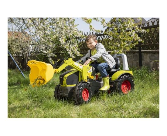 Rolly Toys Трактор педальный rollyX-Trac Premium CLAAS Axion 960 с ковшом, 2 скорости и тормоз 651122  (3-10 лет) Германия