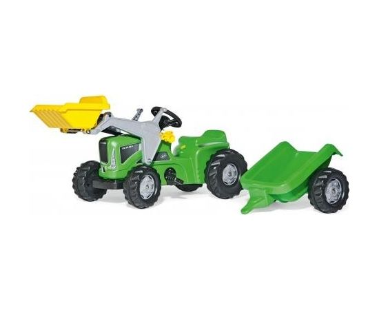 Rolly Toys Педальный трактор с прицепом и ковшом rollyKiddy Futura 620035 (2,5-5 лет ) Германия