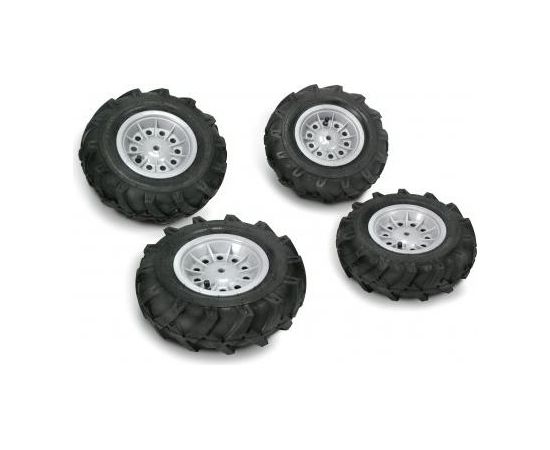 Rolly Toys Колеса с резиновыми надувными шинами для тракторов rollyTrac Air Tyres 4 gab. 409242 Германия