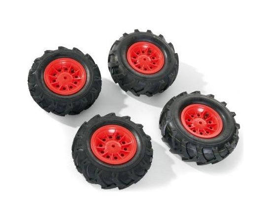 Rolly Toys Riteņi ar gumijas piepūšamam riepam traktoriem rollyTrac Air Tyres 4 gab. 409587 Vācija