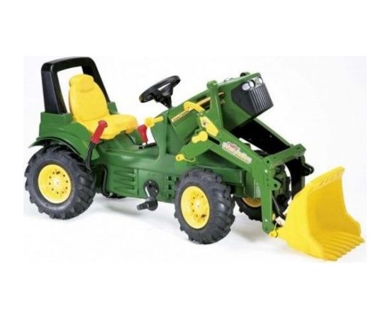 Rolly Toys Трактор педальный  rollyFarmtrac John Deere 7930 2 скорости, тормоз, съемный ковш и надувные колеса 710126 (3 - 8 лет) Германия