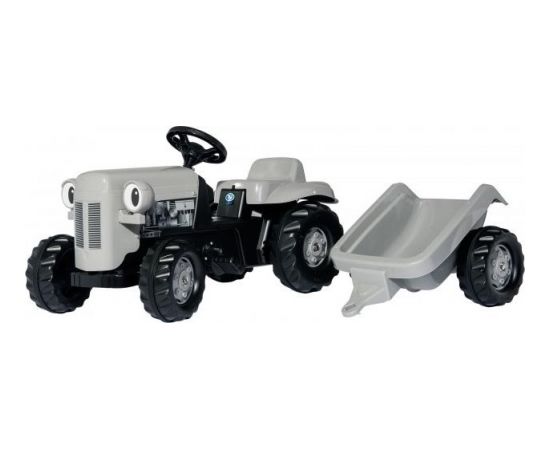 Rolly Toys Bērnu traktors ar pedāļiem ar piekabi 014941 KID Little Grey Fergie (2,5-5 gadiem) Vācija