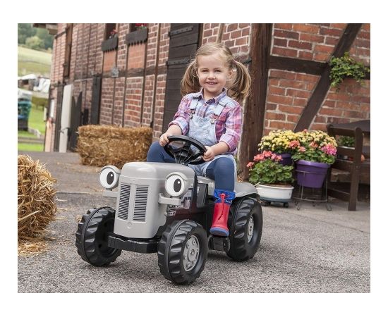 Rolly Toys Педальный трактор Rolly KID Little Grey Fergie с прицепом (2,5-5 лет ) 014941 Германия