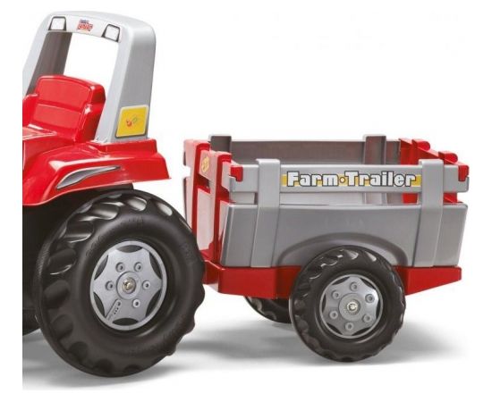 Rolly Toys Traktors ar pedāļiem ar piekabi un kausi rolly Farmtrac Junior RT 811397 (3-8 gadiem) Vācija