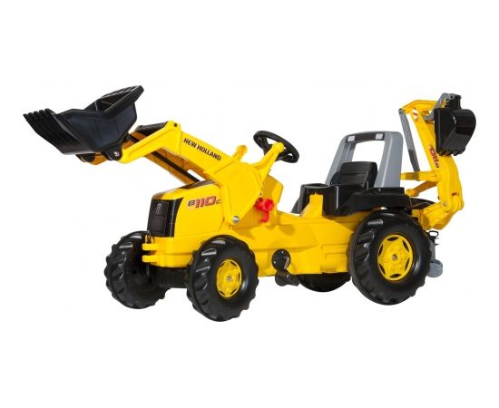 Rolly Toys Pedāļu traktors ar diviem kausiem rollyJunior CAT (3-8 gadiem) 813001