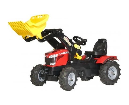 Rolly Toys Traktors ar pedāļiem rollyFarmtrac MF 7726 ar kausu un piepūš. riteņiem 611140  ( 3 - 8 gadiem) Vācija