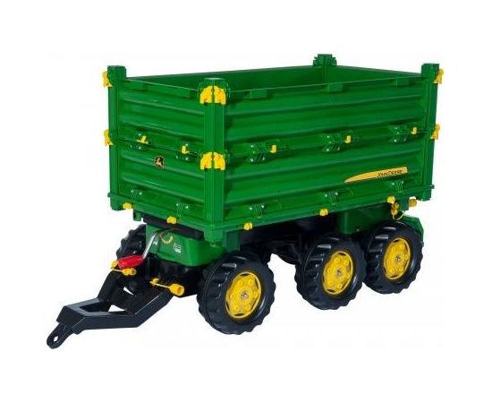 Rolly Toys Piekabe traktoriem rollyMulti Trailer John Deere (3 - 10 gadiem) 125043