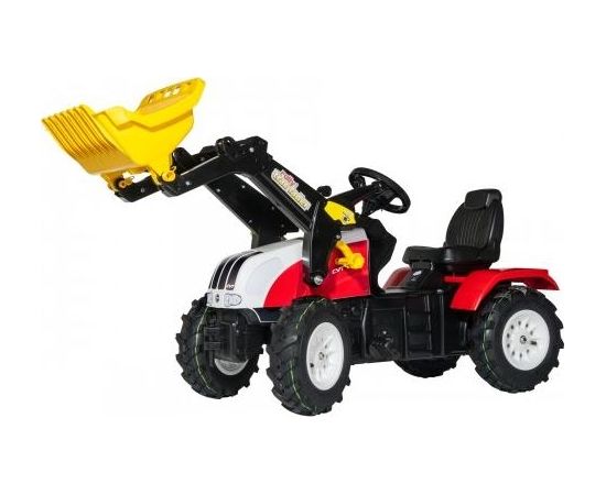 Rolly Toys Трактор педальный с ковшом  rollyFarmtrac  Steyr 6240 CVT (надувные колеса) (3-8 лет)  046331