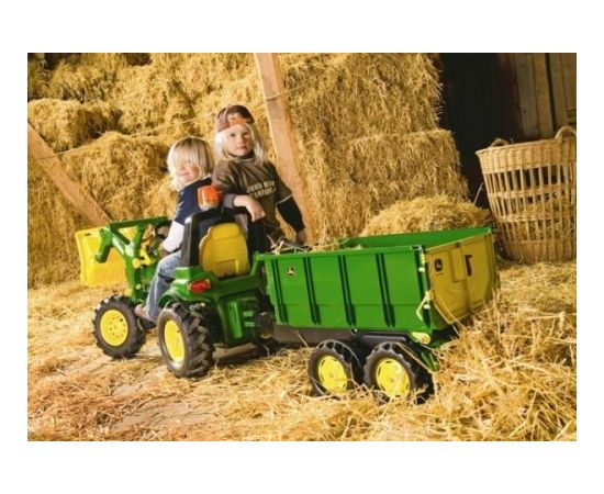 Rolly Toys Piekabe traktoriem rollyContainer John Deere (3 - 10 gadiem) 125098