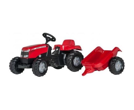 Rolly Toys Bērnu traktors ar pedāļiem ar piekabi rollyKid MF  (2,5-5 gadiem) 012305 Vācija