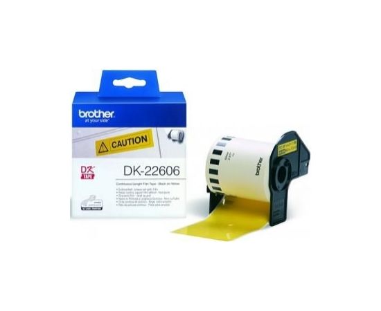 BROTHER DK22606 YELLOW FILM TAPE 62MM