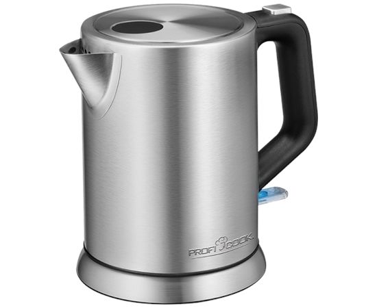 ProfiCook PC-WKS 1106 Standard kettle, Stainless steel, 2200 W, 360° rotational base, 1 L