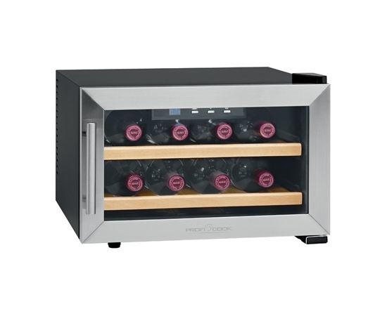ProfiCook Wine cooler PC-WC 1046 Free standing, Table, Bottles capacity 8