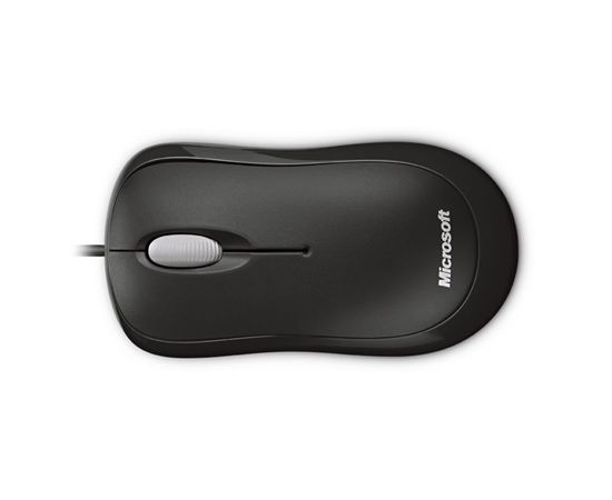 Microsoft 	4YH-00007 Basic Optical Mouse for Business 1.83 m, Black, USB