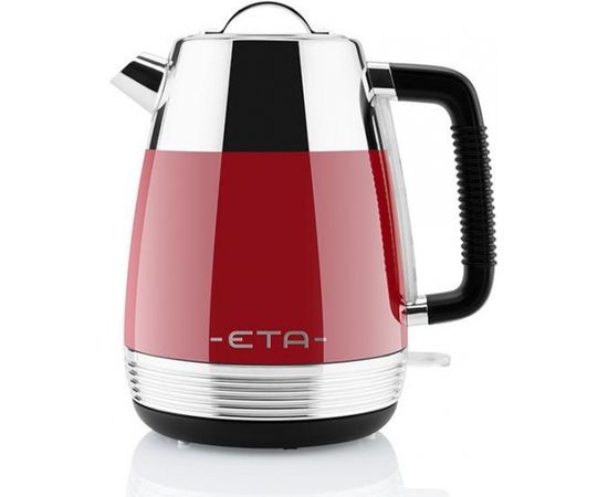 ETA Storio Kettle ETA918690030 Standard, 2150 W, 1.7 L, Stainless steel, Red, 360° rotational base