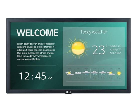 LG 22SM3G-B Signage Display SM3 Series