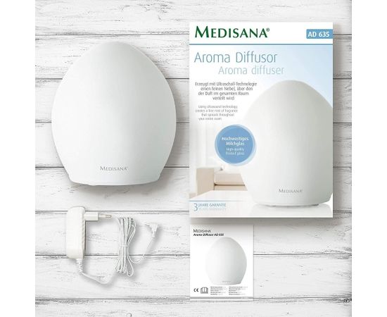 Medisana AD 635 Frosted Glass Aroma Diffusor