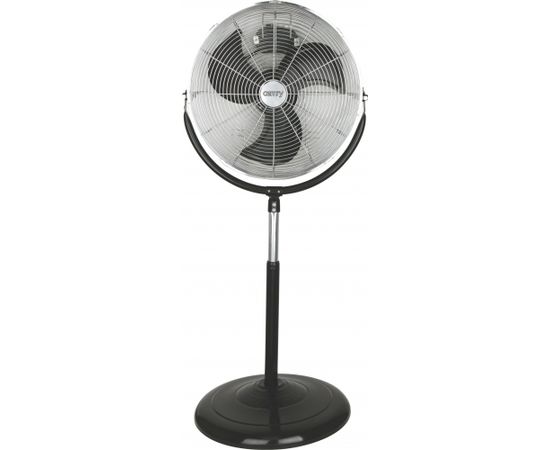 Camry CR 7307 Stand Fan, Number of speeds 3, 180 W, Diameter 45 cm, Black/Stainless steel Ventilatori