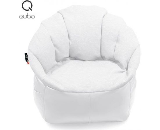 Qubo Shell Soft Pearl Paaugstināta komforta krēsls