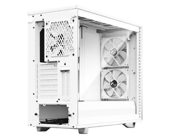 Fractal Design Define 7 TG Clear Tint Side window, White, E-ATX, Power supply included No