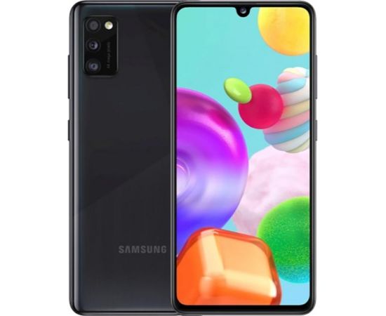 Samsung Galaxy A41 Dual SIM 64GB SM-A415FZKD Prism Crush Black Mobilie telefoni
