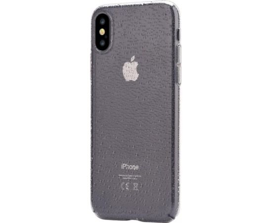 Devia Amber Пластмассовый Чехол  для Apple iPhone X / XS Прозрачный - Черный