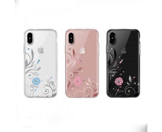 Devia Petunia Пластмассовый Чехол с Кристалами Swarovsky для Apple iPhone X / XS Розовый