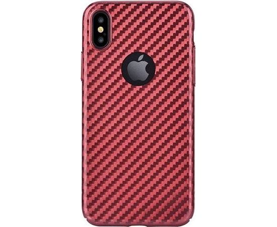 Devia Linger Силиконовый Чехол для Apple iPhone X / XS Красный