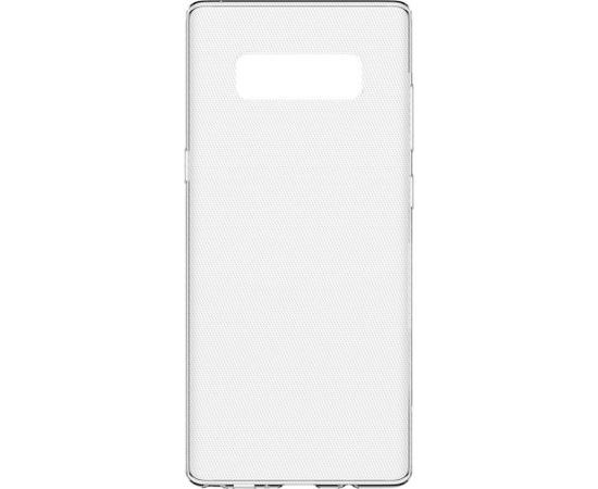 Devia Naked Aizmugurējais Silikona Apvalks priekš Samsung N950 Galaxy Note 8 Caurspīdīgs