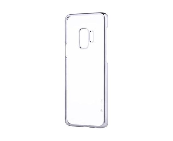 Devia Glitter Soft Силиконовый Чехол для Samsung G960 Galaxy S9 Прозрачный - Серебряный