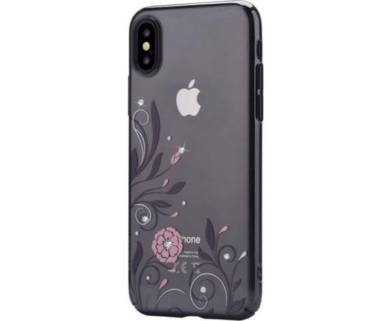 Devia Petunia Пластмассовый Чехол с Кристалами Swarovsky для Apple iPhone X / XS Черный