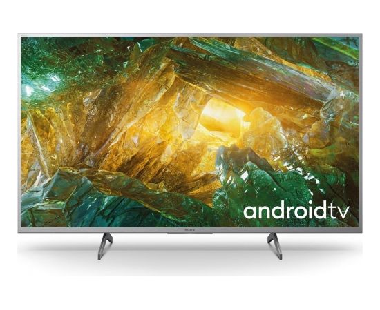 Sony KD-55XH8077 55" Smart TV, Android, 4K Ultra HD Wi-Fi Silver