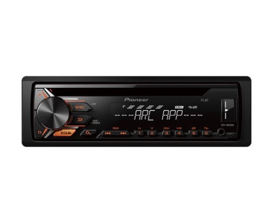 Pioneer DEH-1900UBA Car stereo with RDS tuner, CD, USB and Aux-In