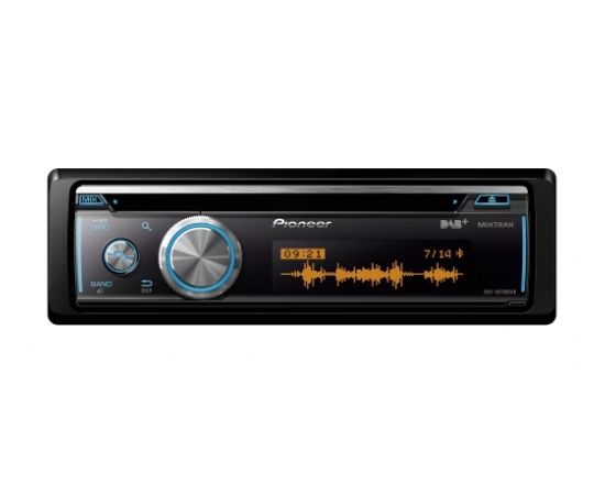 Pioneer DEH-X8700DAB Car stereo with DAB+ tuner, CD, USB and Aux-In