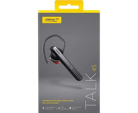 Jabra Talk 45 Black mono Bluetooth austiņa hands Free