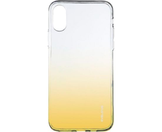 Evelatus  
       Apple  
       iPhone Xs Max Gradient TPU Case 
     Gold