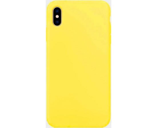 Evelatus  
       Apple  
       iPhone XR Soft case with bottom 
     Light Yellow