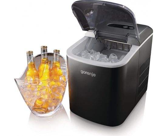 Gorenje IMC1200B Ice cube maker, Power 120 W, Tank capacity 2.2 L, Black