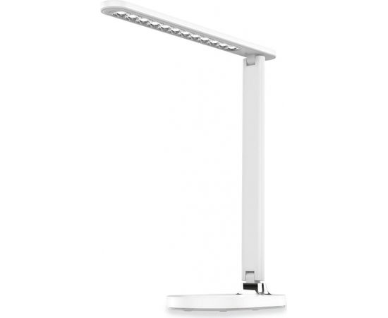 Platinet desk lamp with wireless charger PDL081W 18W QI, white (45244)