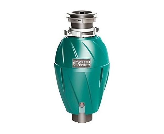 Elleci Food waste disposers TDH01000 750 W, 1070 ml, 2800 RPM, Green, Grey, Quiet; Quick grinding; GO.4 vibration; Never stuck, never jam; Antibacterial Agent; High motor efficiency 70-75% Atkritumu šķirošanas sistēmas