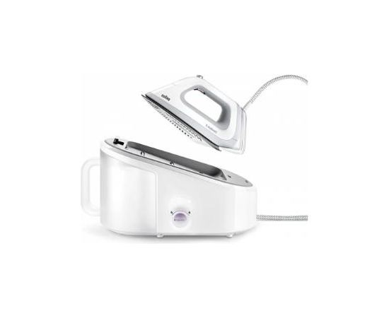 BRAUN Iron IS3044WH Care Style 3 Steam Generator, 2400W, 2L tank, Steam shot 340g/min, White / IS3044WH