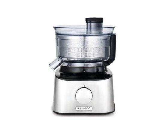 KENWOOD Food processor FDM307SS Multipro Compact, 800W, 2 speeds + Pulse, Stainless steel knife blades, Inox color / FDM307SS