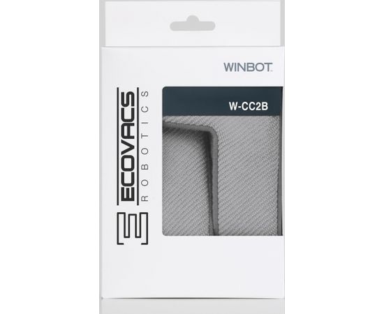 Ecovacs Cleaning Pads for WINBOT X W-CC2B 2 pc(s), Grey