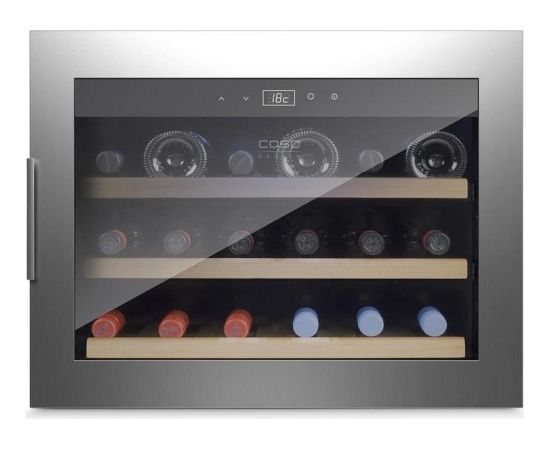Caso WineSafe 18 EB Wine cooler Stainless steel