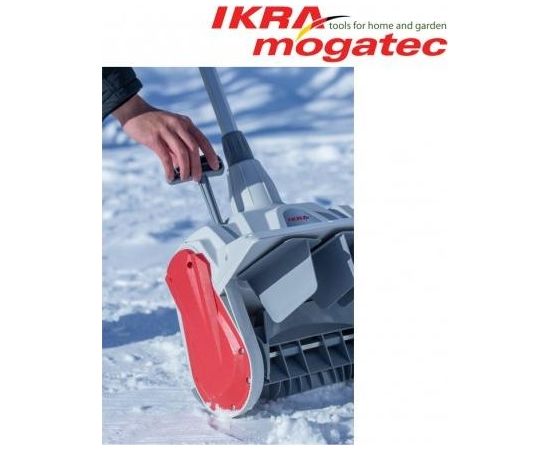 Аккумуляторный снегоочиститель 40V 2.5Ah Ikra Mogatec IAF 40-3325  - ПОЛНЫЙ НАБОР