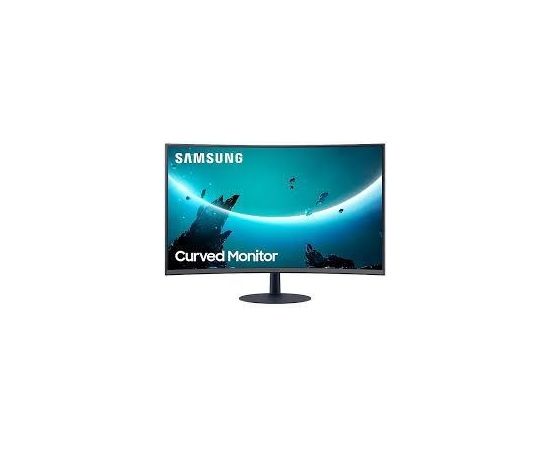 LCD Monitor|SAMSUNG|C32T550FDU|31.5"|Curved|Panel VA|1920x1080|16:9|75Hz|4 ms|Speakers|Tilt|Colour Dark Blue / Grey|LC32T550FDUXEN