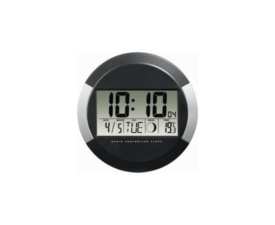 Hama PP-245 DCF Radio Clock Black